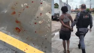 Mulher é presa suspeita de esfaquear homem após discussão no Parque Vitória