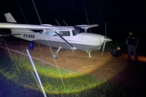 Em João Lisboa, mais de 500 kg de cocaína são apreendidos dentro de avião vindo da Bolívia