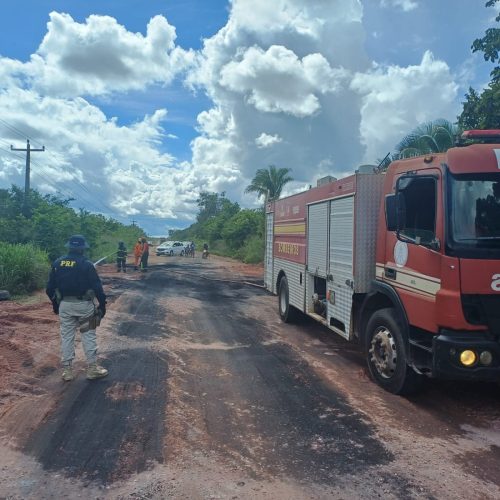 BR-222 é liberada após protesto de moradores em Chapadinha