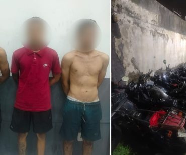 Três são presos e mais de 20 motocicletas apreendidas em desmanche clandestino no Cruzeiro do Anil