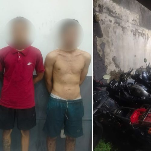 Três são presos e mais de 20 motocicletas apreendidas em desmanche clandestino no Cruzeiro do Anil