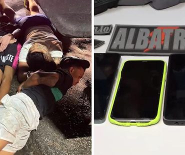 Trio é preso após assalto a motorista de aplicativo no Maiobão