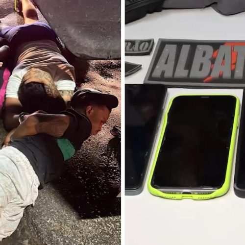 Trio é preso após assalto a motorista de aplicativo no Maiobão