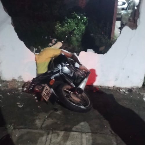 Motociclista morre após colidir contra muro no bairro Turu, em São Luís