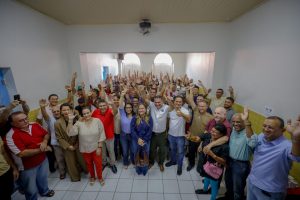 PDT realiza ato de filiação em São Luís com presença do senador Weverton Rocha