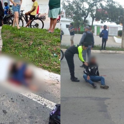 Dois acidentes são registrados em sequência na Avenida Guajajaras; mulher morre e casal fica ferido