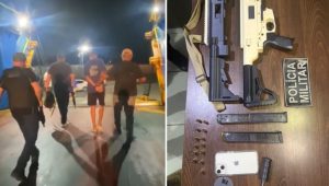 Passageiro de ferryboat é preso com submetralhadora caseira ao desembarcar em São Luís