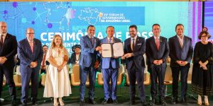 Weverton Rocha defende integração da Amazônia Legal durante posse de Carlos Brandão em consórcio