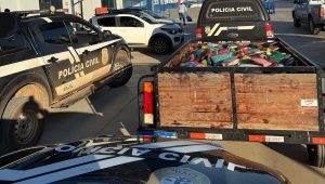 Mais de 1 tonelada de drogas é incinerada pela Polícia Civil e PRF, em Balsas