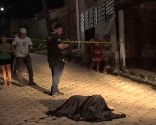 Homem é executado a tiros em via pública na presença da esposa e do filho, em São José de Ribamar