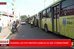 Entenda demandas de feirantes que bloquearam Av. Senador Vitorino Freire nesta quinta (26)