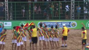 Sampaio vence Ceilândia e é campeão da Supercopa do Brasil de beach soccer