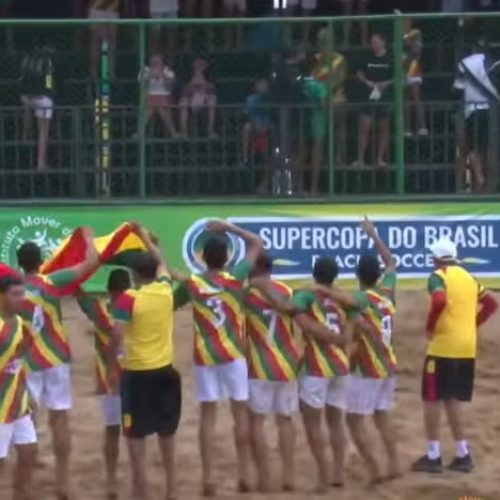 Sampaio vence Ceilândia e é campeão da Supercopa do Brasil de beach soccer