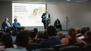 Comissão Justiça e Paz retoma “Quartas de Paz” com presença do ministro Flávio Dino