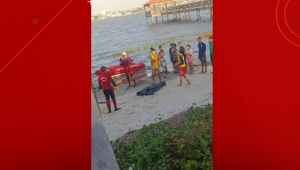 Corpo é encontrado na prainha, região da Vila Nova, em São Luís