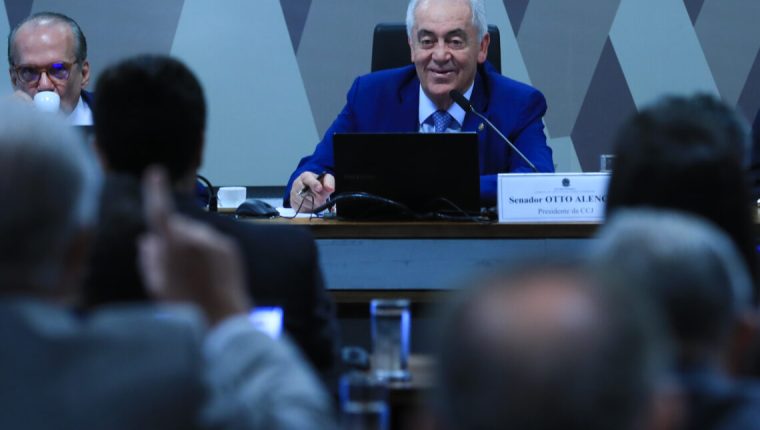 Senador Otto Alencar (PSD-BA), presidente da CCJ. Foto: Lula Marques/Agência Brasil