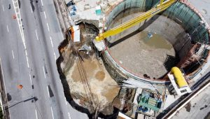 SP: laudo sobre cratera que se abriu durante obra do metrô, é divulgado