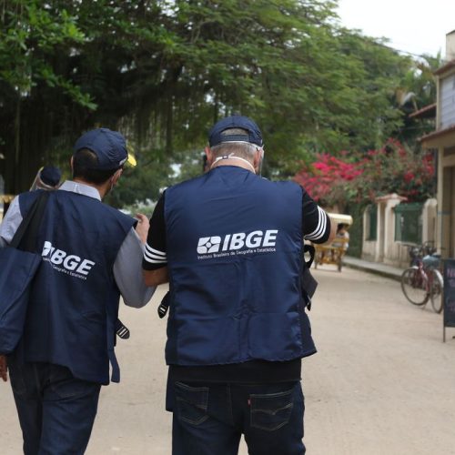 O IBGE (Instituto Brasileiro de Geografia e Estatística) faz primeiro teste preparatório do Censo Demográfico 2022, na Ilha de Paquetá, no Rio de Janeiro.