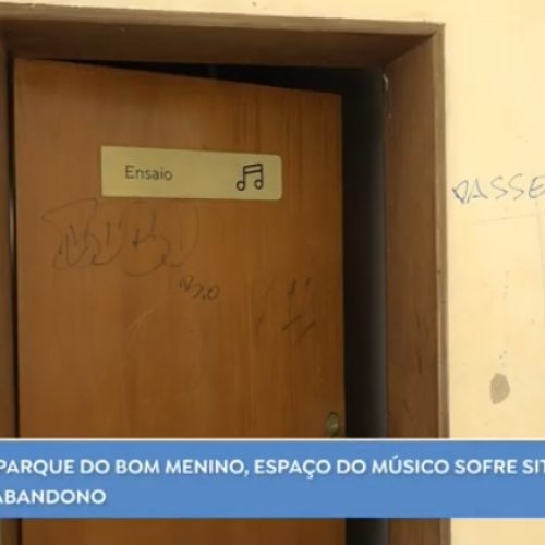 Comunidade denuncia abandono do Espaço do Músico, no Parque do Bom Menino