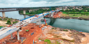 Ponte sobre o Rio Tocantins na BR-226 chega a 95% de conclusão, informa DNIT