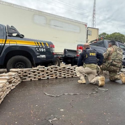 Mais de 200 quilos de “supermaconha” são apreendidos em caminhão frigorífico na BR-135