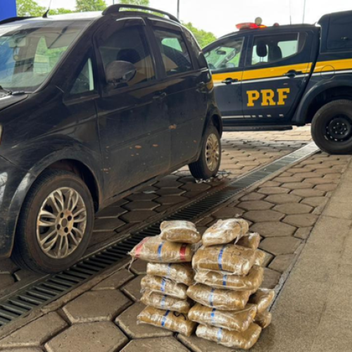PRF apreende mais de 23 kg de ‘supermaconha’ na BR-226, no interior do Maranhão