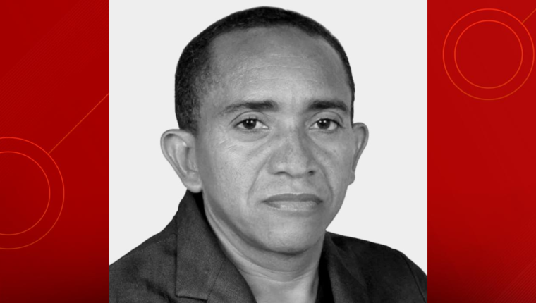 A pessoa na imagem é a vítima do crime.