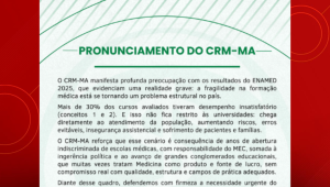 Foto: divulgação/ CRM-MA