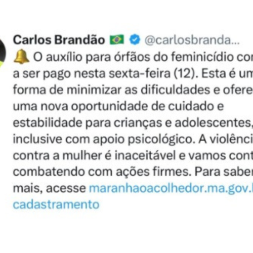 Foto: divulgação/ Carlos Brandão